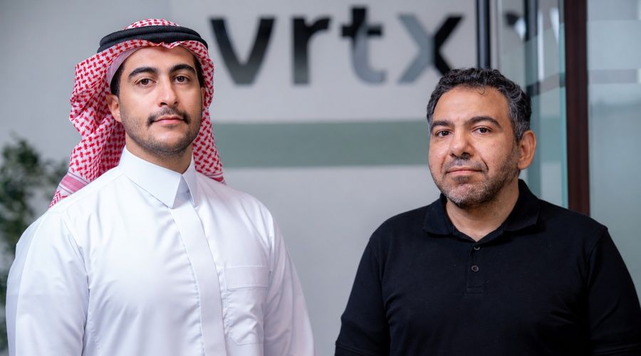 Vrtx co-founders Mishal Bin Slimah and Omar Shaaban.
