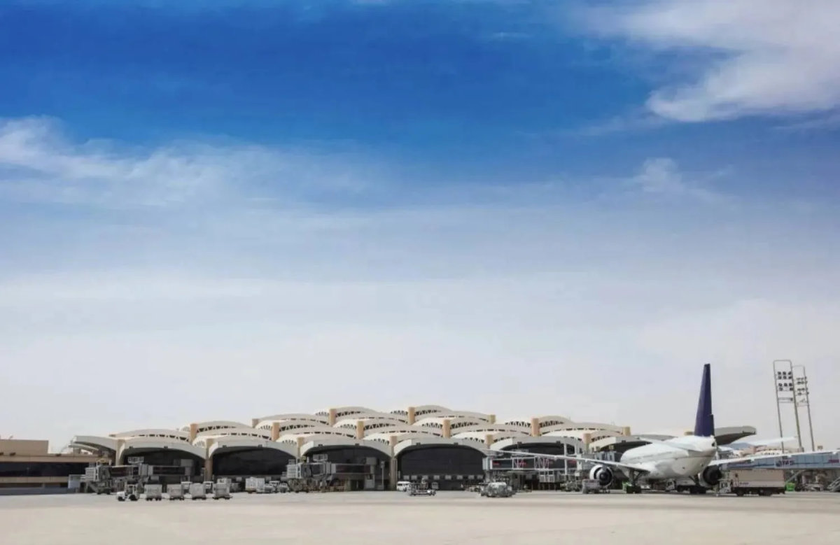 Riyadh’s King Khalid International Airport was hit by a missile on Oct. 10, leaving 13 people dead and 309 injured. (SPA file photo)
