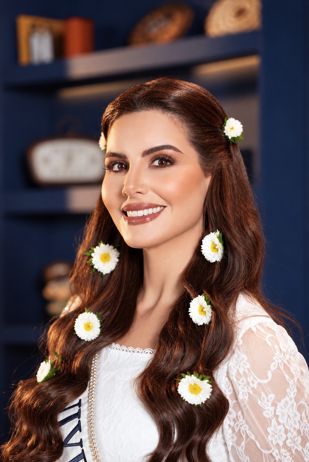 Nadeen Ayoub is a UAE-based Palestinian model. (Supplied)