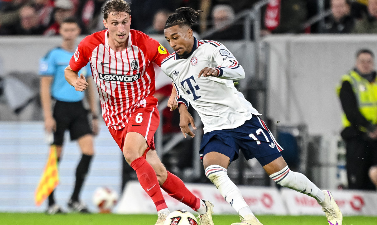 Bayern Munich survive late scare to beat Freiburg 3-1
