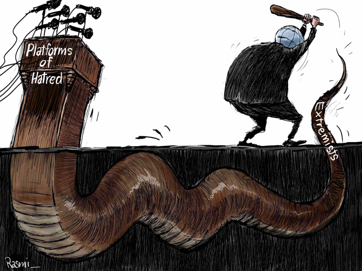 Cartoon by Amjad Rasmi. (Courtesy of Asharq Al-Awsat)