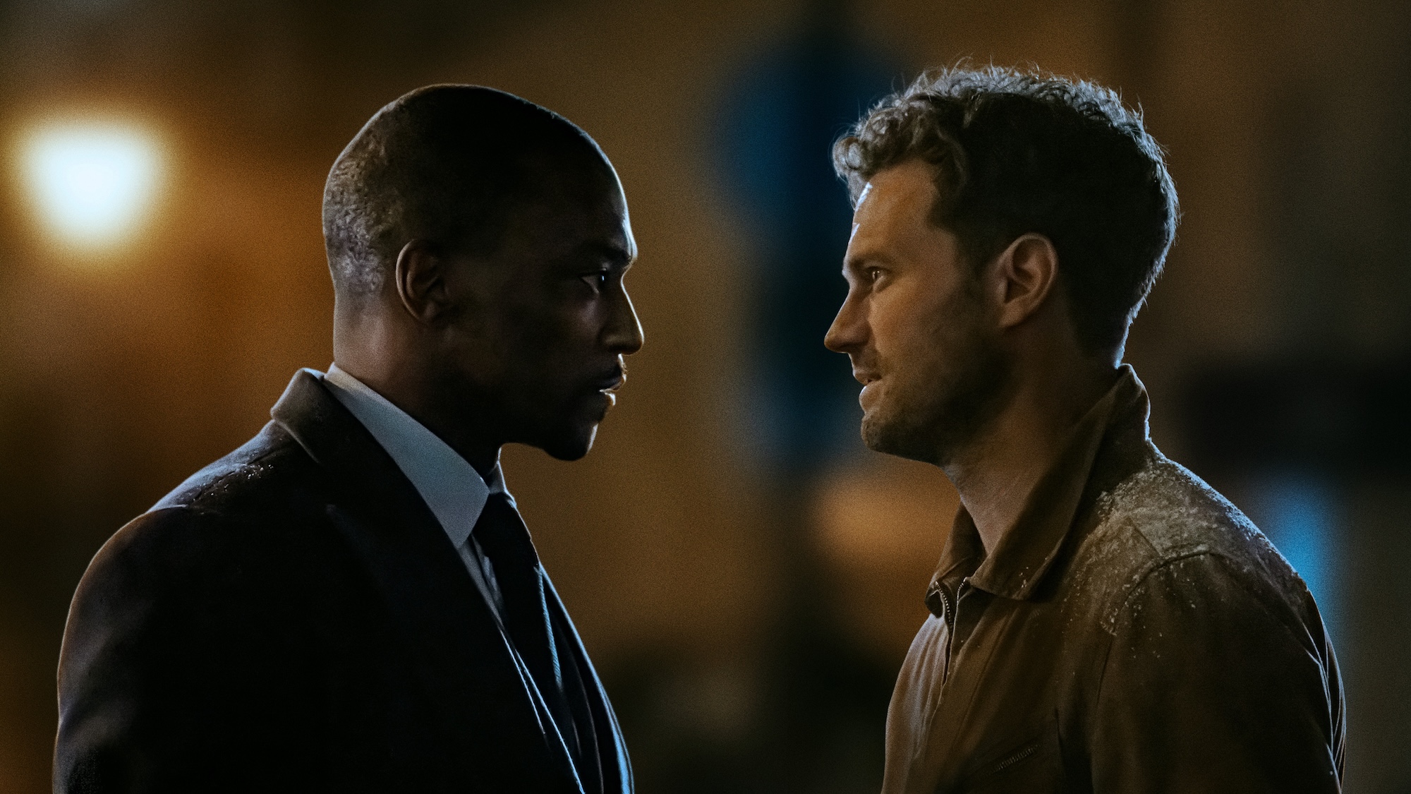 The eight-episode crime drama follows career criminal Paul Galvin (Dornan) as he plans, executes, and tries to get away with, a daring raid. (Supplied)