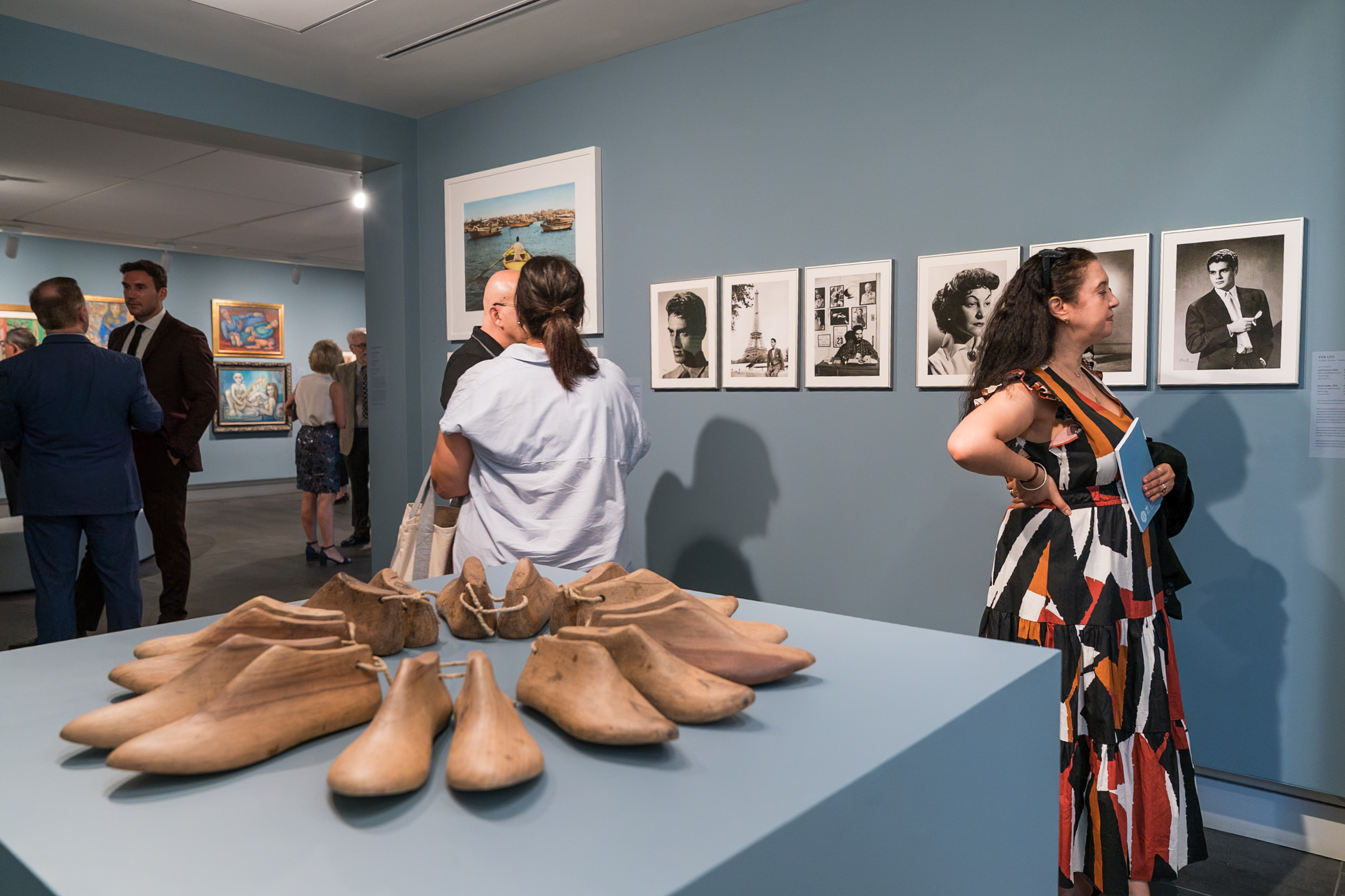 “El-Marsam: Modern and Contemporary Art from Egypt” is presented at the Middle East Institute’s Art Gallery. (Supplied)