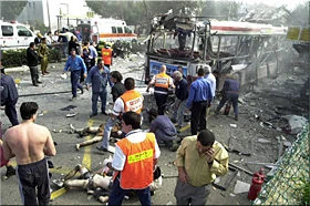 Israeli Bus Blown Apart, Scores Killed by Bomber in Haifa