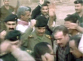 Exclusive: Saddam Appears in Public