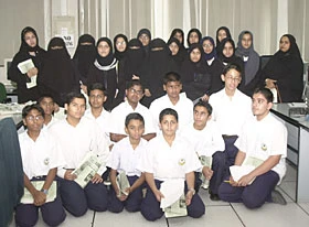 Arab News Hosts School Visit
