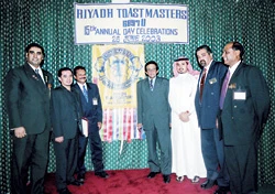 Riyadh Toastmasters Club Inducts New Officers