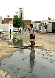 River of Sewage in Kilo 14