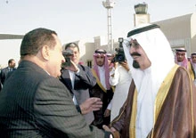 Fahd, Mubarak Discuss Iraq, Palestine