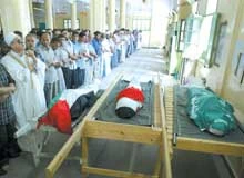 Palestinian Martyrs Buried