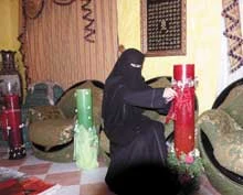 Saudi Woman Wants to Light Her Way Into Record Book