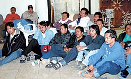 Filipino Hunger Strikers Arrested