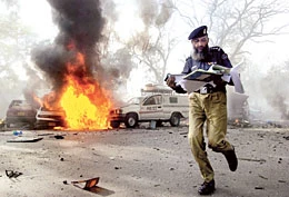Terrorists Target Bible Society