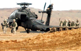 US Helicopter Shot Down