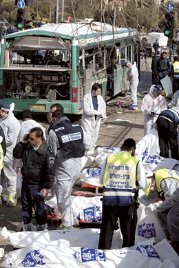 Jerusalem Bus Bombed