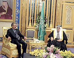 Saleh Affirms Security Ties With Kingdom