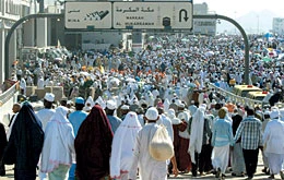 Pilgrims Head Home En Masse