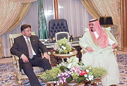 Abdullah-Musharraf Talks Focus on Defense Cooperation