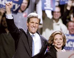 Kerry Grabs Democratic Nomination