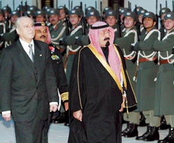 Abdullah Begins Visit to Austria