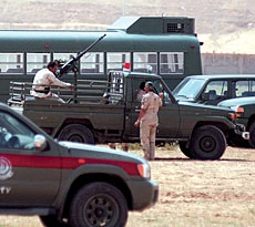 Band of Terrorists Besieged