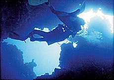 Taking the Plunge in Dahab