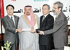 LG Raises SR330,000 for UNICEF Activity in Iraq