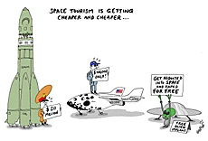 Time for Package Tours in Space? Not Quite...