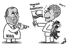 Can Interim Govt Put Saddam on Trial?
