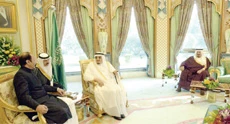 Fahd, Abdullah Hold Talks With Pakistani PM