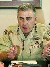 Abizaid Warns Iran, Others Not to Underestimate US Military Power