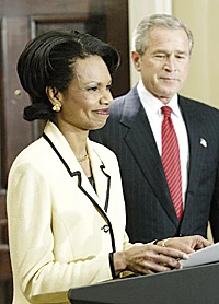 Bush Picks Rice for Top Job