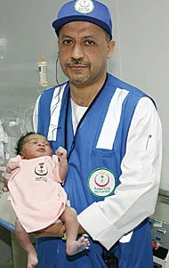 Arafat Baby Deemed a Lucky Arrival