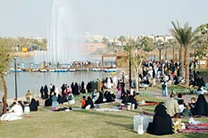Families Flocking to Salam Park