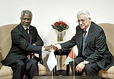 World to Push for ME Peace, Says Annan