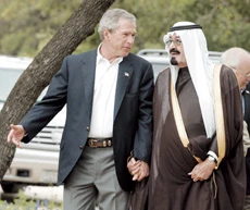 Abdullah, Bush Advance Relations