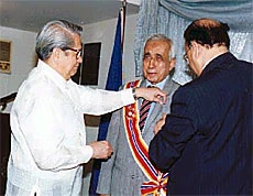 Philippines Honors Bangladesh Ex-Ambassador