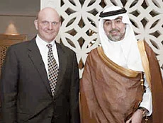 SAGIA Governor Meets Microsoft’s CEO