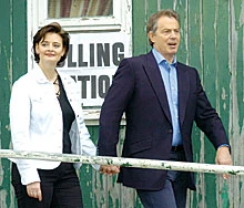 Blair Wins 3rd Term: Poll