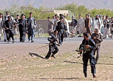 Afghan Protests Spread