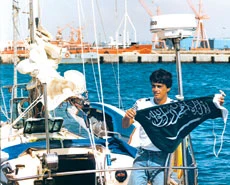 Saudi Rides a Dream Wave as He Sails Into History
