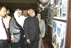 Paintings, Stamps Exhibited at India Show