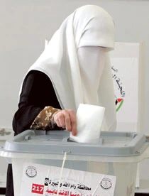 Hamas Faces Test as Palestinians Vote