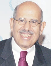 Baradei, IAEA Win Nobel Peace Prize