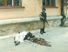 Chechen Rebels Raid City