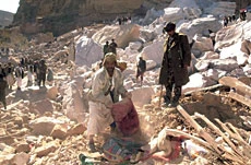 Yemen Landslide Buries Dozens