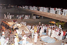 Madinah-Bound Bus Plunges Into Canal