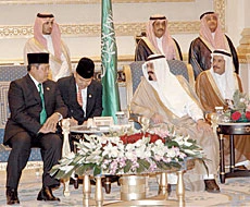 Abdullah, Yudhoyono Hold Talks