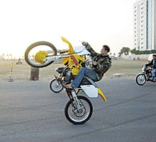 Back Street Boys Riding the Cutting Edge of Danger