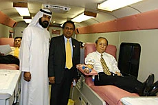 Thai Expats Donate Blood to Celebrate National Day